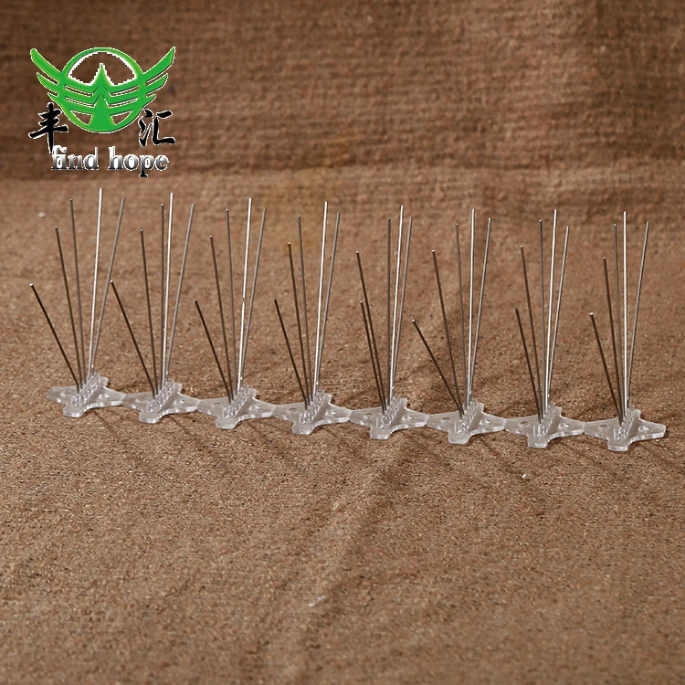 
China transparent plastic bird spikes/bird repeller 