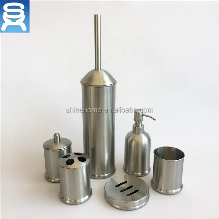 
Modern design stainless steel toilet sanitary bath accessory set bath accessory 