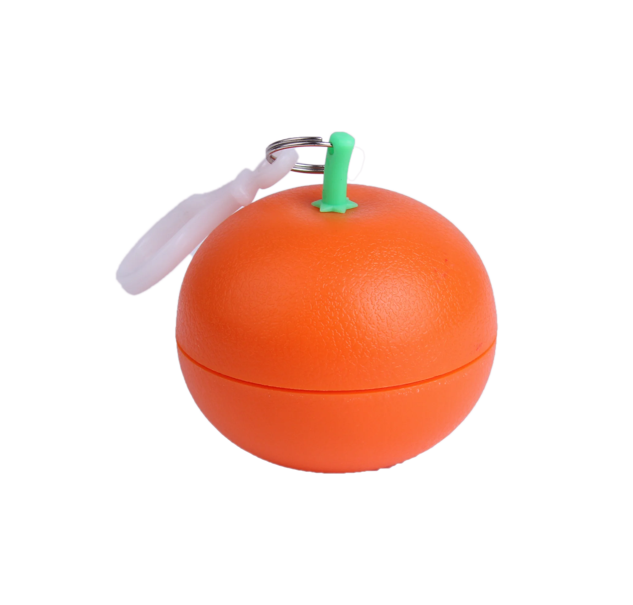 Disposable Transparent Waterproof Hooded Emergency Raincoat Ball with Keyring