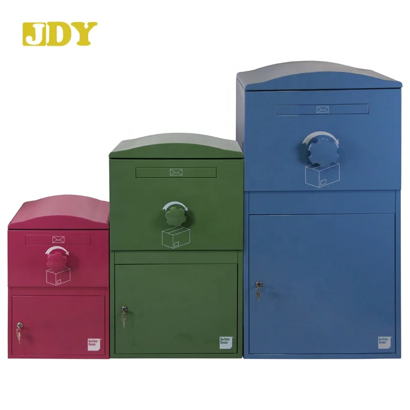 Customized design Large Capacity standalone wall mounted anti-theft parcel locker drop delivery box