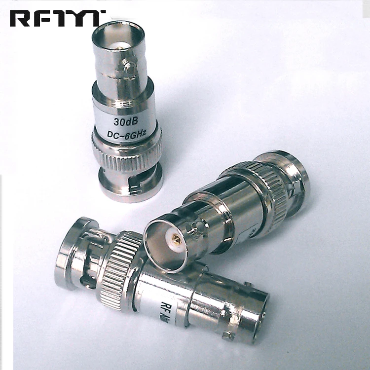 RFTYT Brand Sample Support Q9/BNC Male Female RF Coaxial Fixed Attenuator