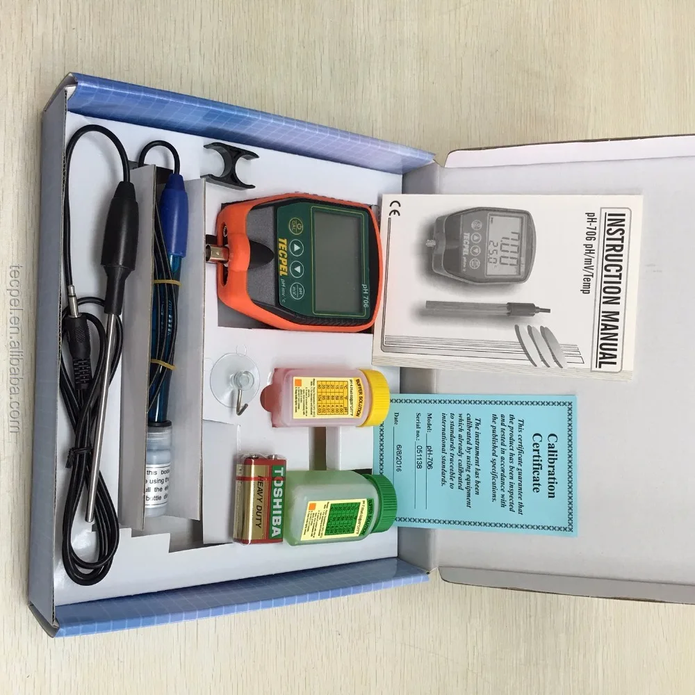 PH-706 Taiwan Quality Digital pH Meter pH tester