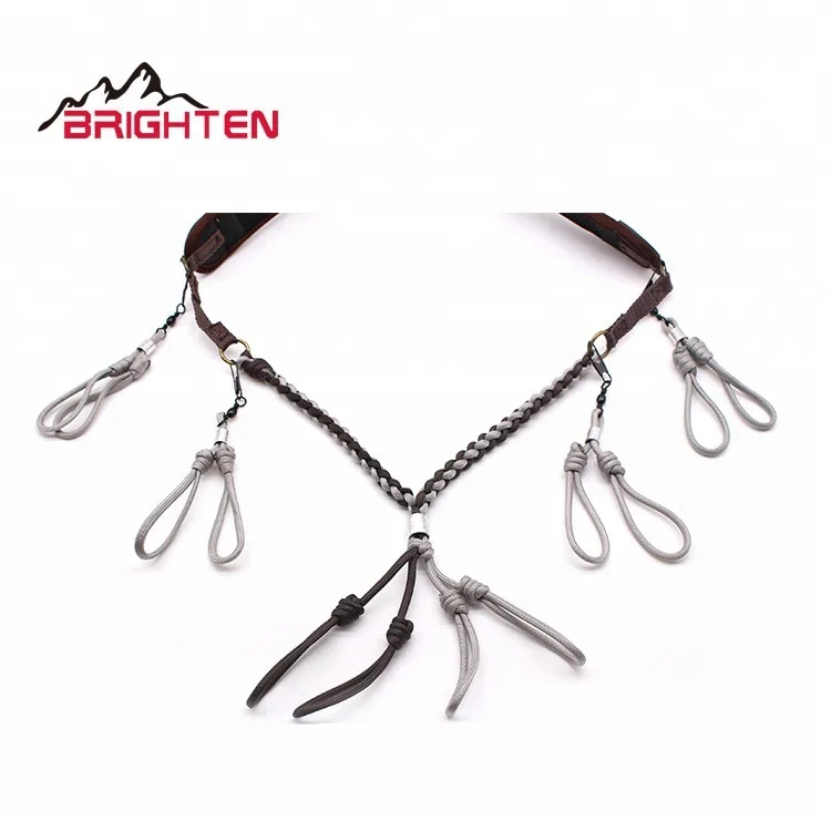 Neoprene outdoor paracord duck call lanyard for hunting