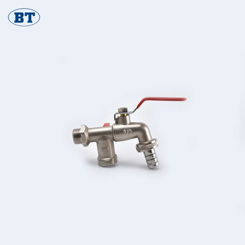 BT2020 дешевый запираемый латунный водяной клапан, кран, двунаправленный регулирующий клапан