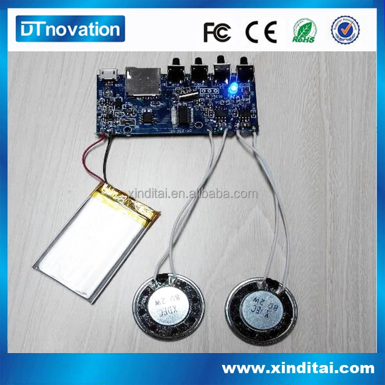 Звуковая микросхема для поздравительной открытки с usb кронштейн загрузки mp3 или wav