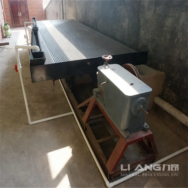 Gold separating machine vibrating table for sale from Chinese factory