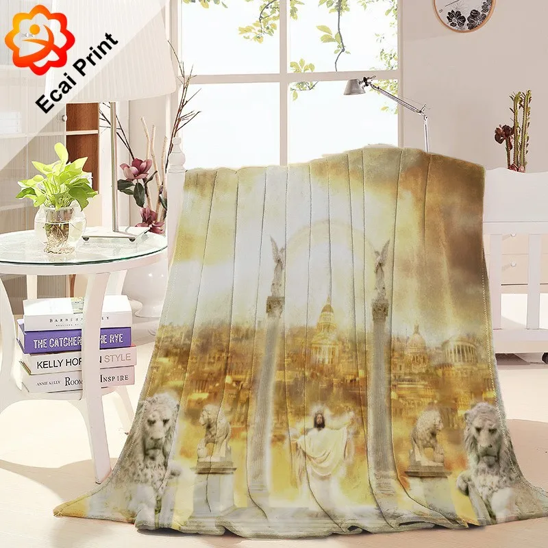Custom Made Soft and Warm Blanket for Kid Baby and Children 150*200cm Custom Microfiber Flannel Fleece Baby Puffy Blanket