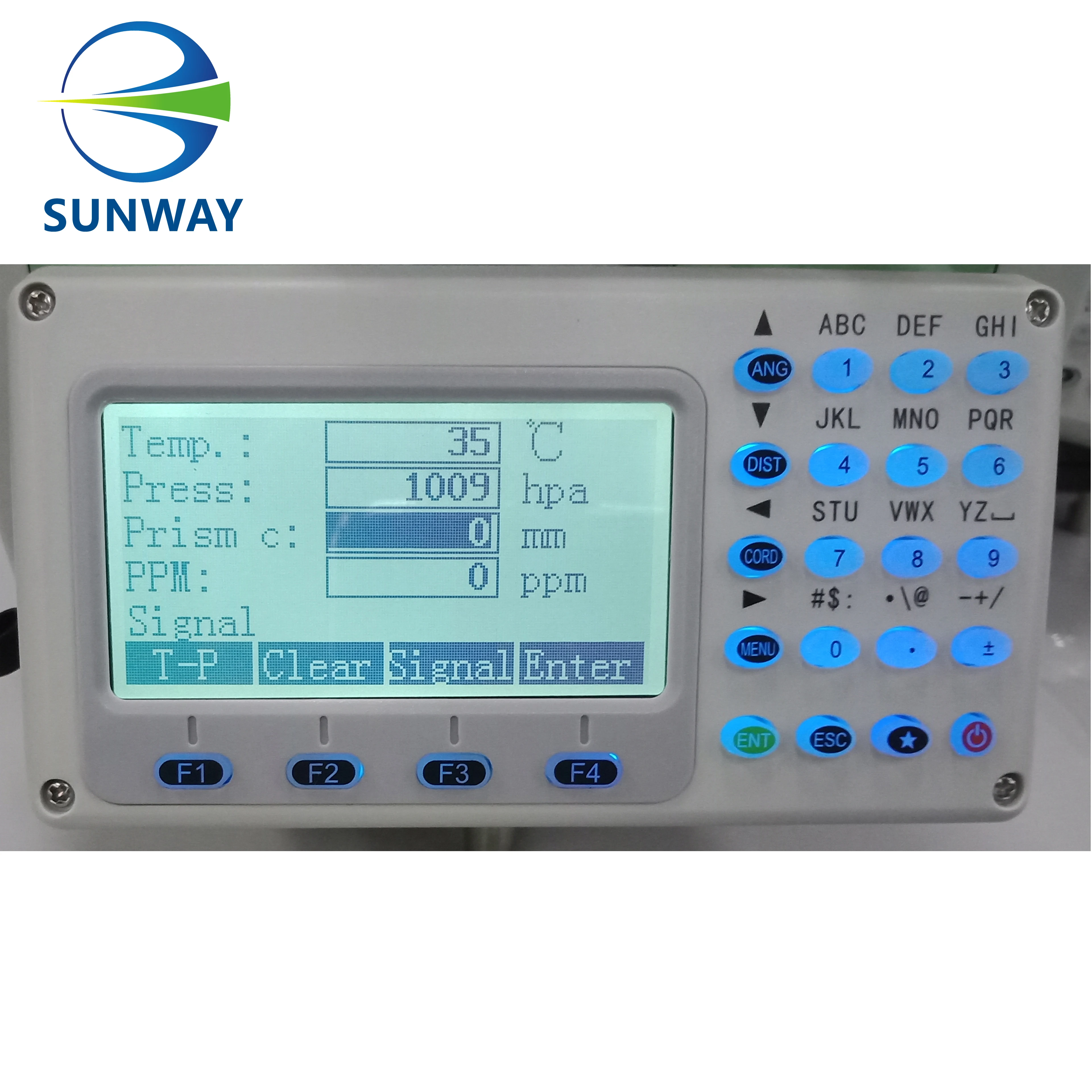 User-friendly SUNWAY ATS-120R surveying equipment total station