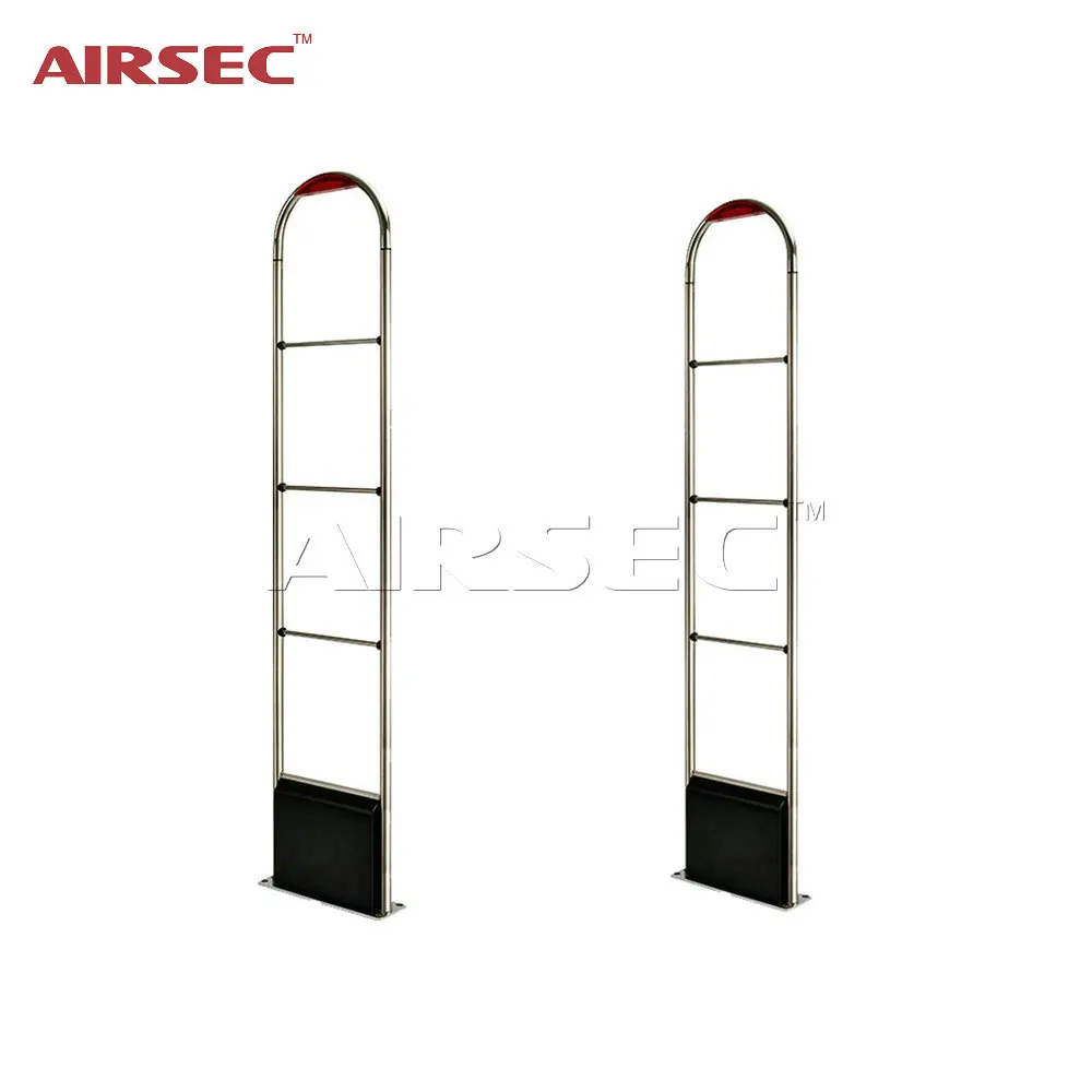 AIRSEC EAS system shopping mall anti theft gate eas alarm system 8.2mhz security antenna and eas sensor