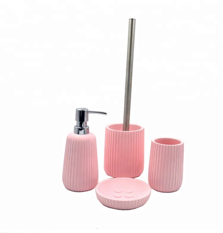 
Bathroom Accessories Set Resin 