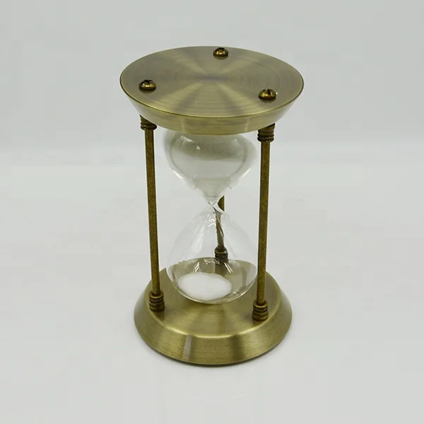 Metal 60 Minutes Hourglass Decorative Sand Timer