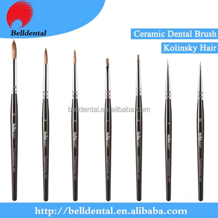 
Denture Sable Hair Porcelain Ceramic Polishing Pen 