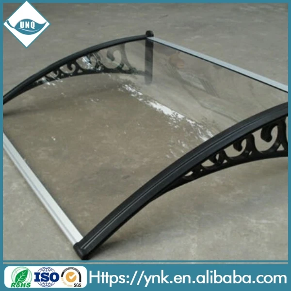 
building materials Sun Shade Awning/polycarbonate Sheet For Car Parking Shade, 