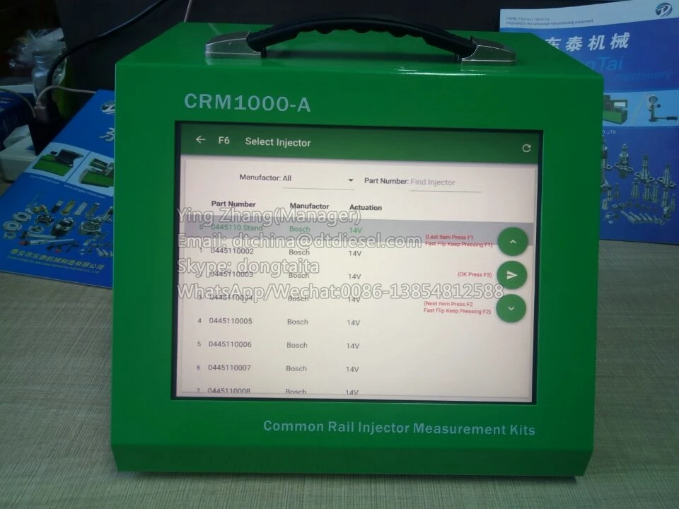 CRM1000A crdi injector tester common rail injector stroke tester- stage 3 tool