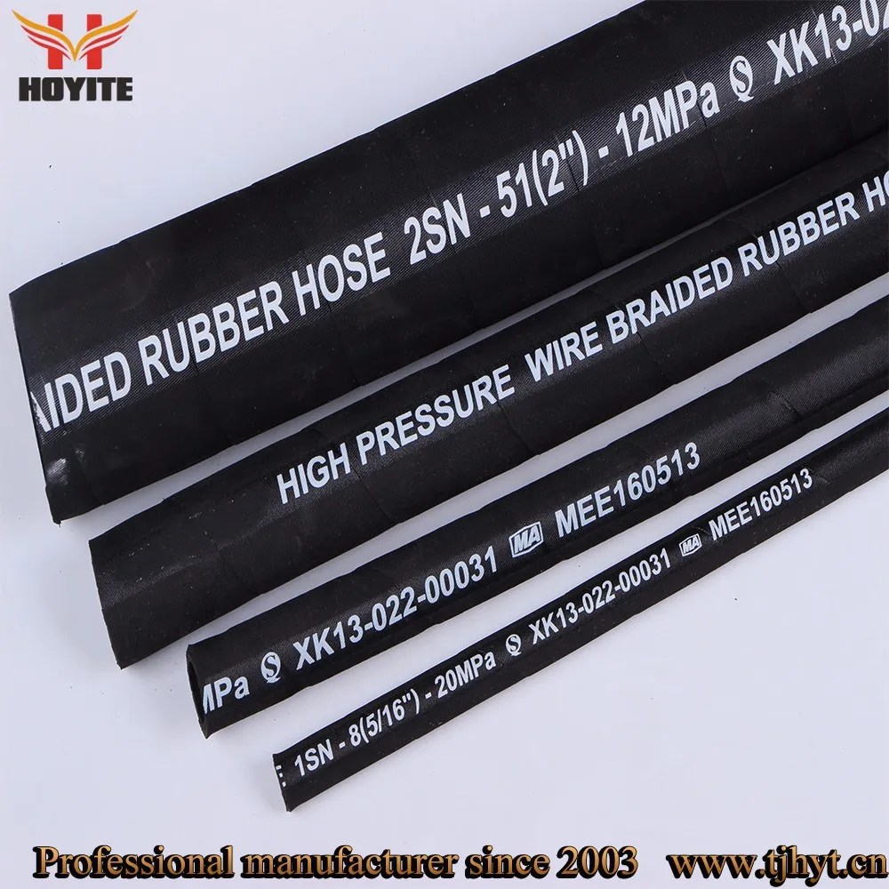 DIN EN 853 2sn Rubber Hydraulic Hose