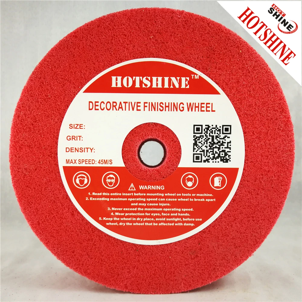 Hotshine nylon fiber abrasive grind