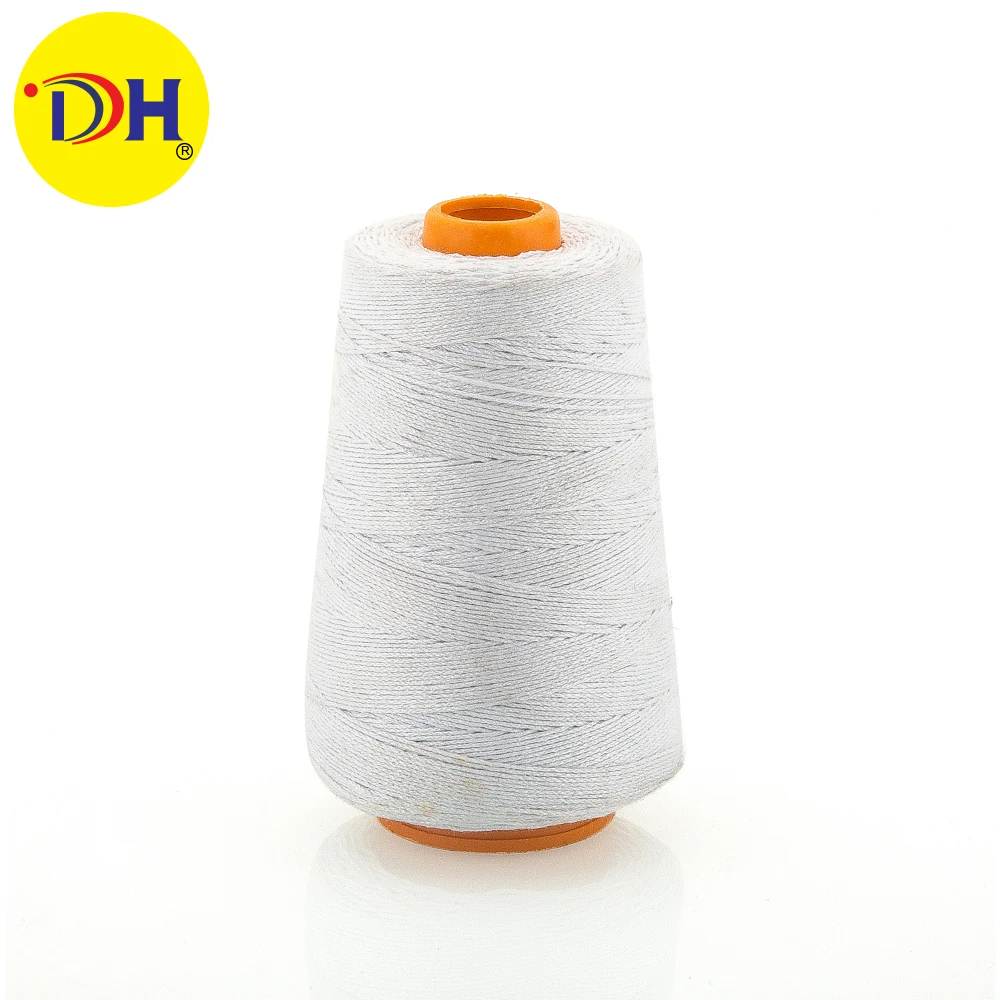 
factory 100% spun polyester Sewing Thread 20/6 200g bag closing thread 