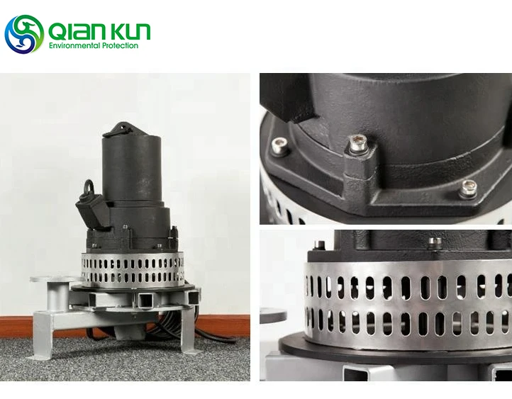 Wastewater Treatment Use Submersible Aerator Pump