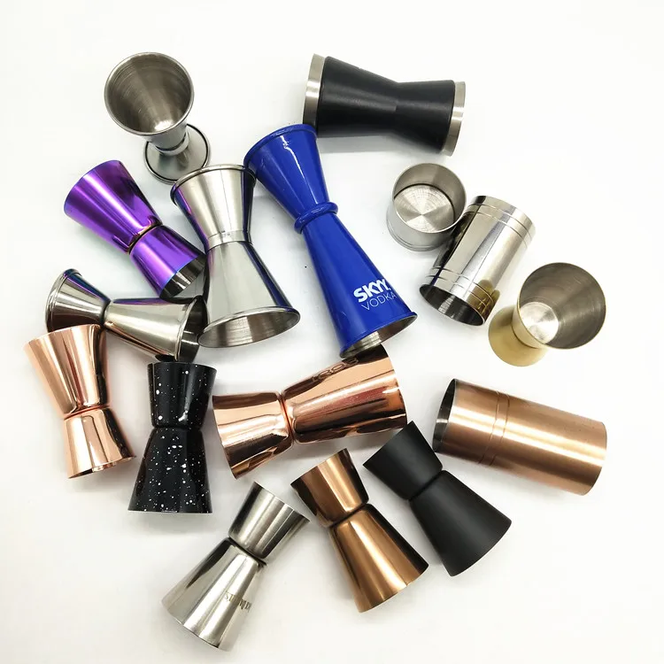 
Custom color and logo Double end Cocktail Bar Jigger,Jigger 