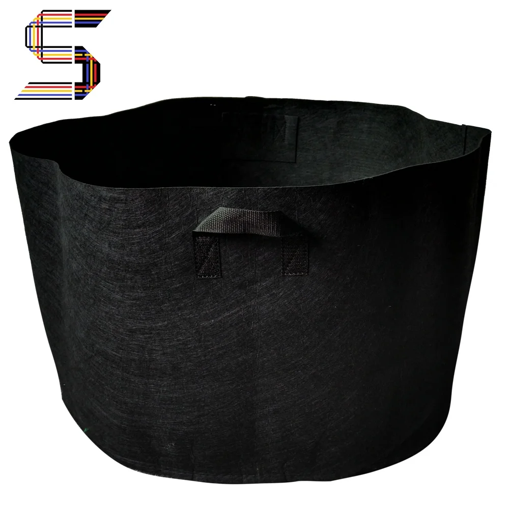 Large fabric macetas 150 gallon balcony flower pots