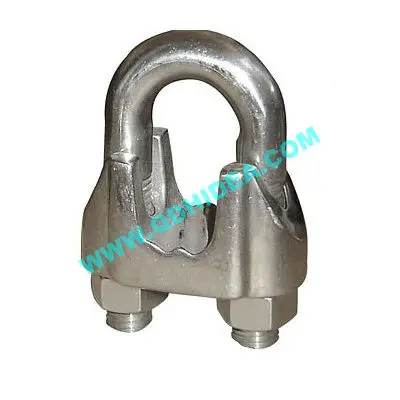 galvanized wire grip DIN 741 wire rope clips