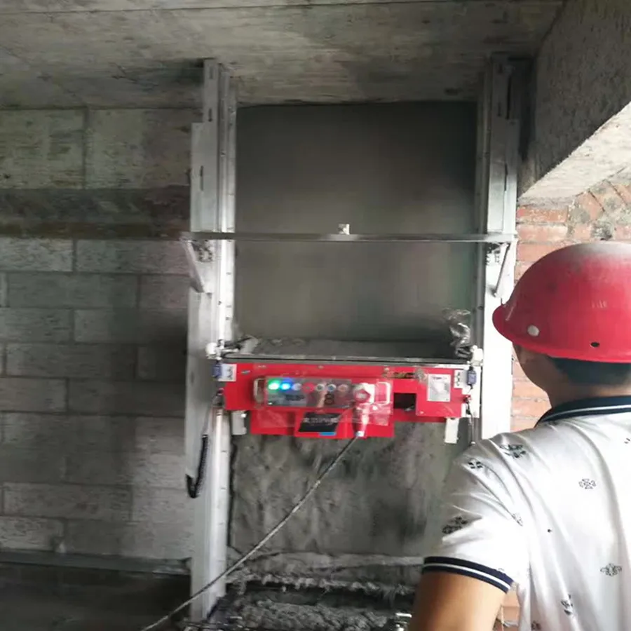 Best quality automatic wall cement plater rendering machine