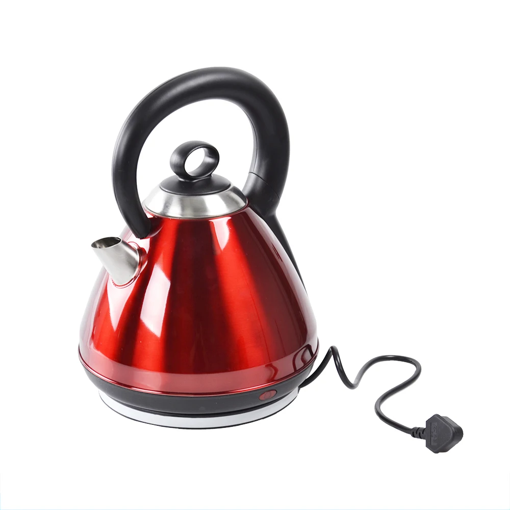
chinese electric tea kettle, red color low price electric kettle 