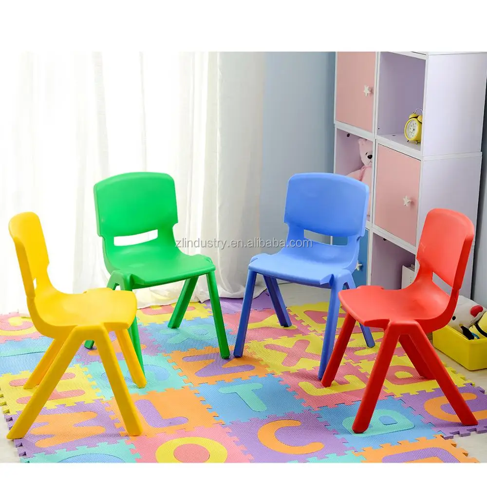 34cm seat height stackable school home student study plastic chair