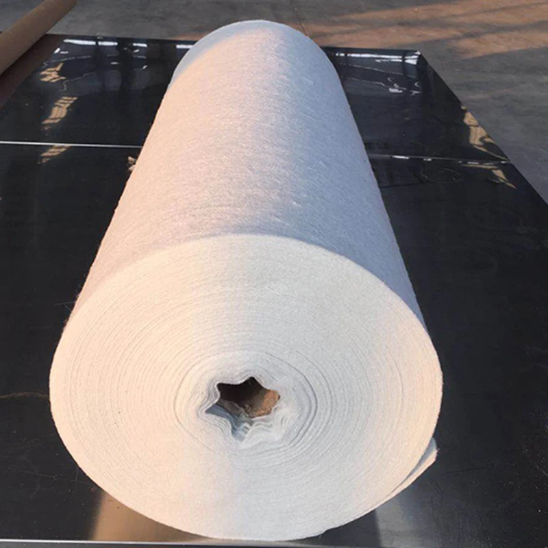
100gsm 120gsm 150gsm factory Needle Punched Polyester Non woven Geotextile price 