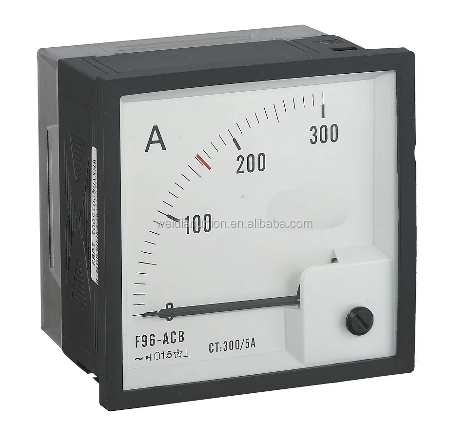 90 Degree Analog Marine Type Ammeter With CCS Certificate