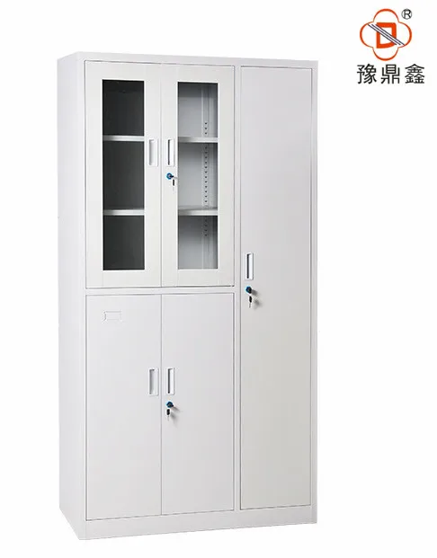 XINDING factory utensil cupboard sales glass door metal  file cabinet with locker