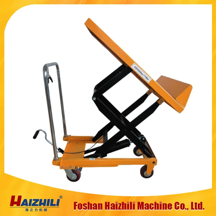 Китайский известный бренд Haizhili лучшее качество ручные ножницы подъемной платформой