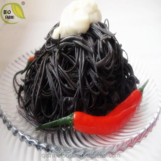
Organic Black Bean Lomein Noodle--italian pasta 