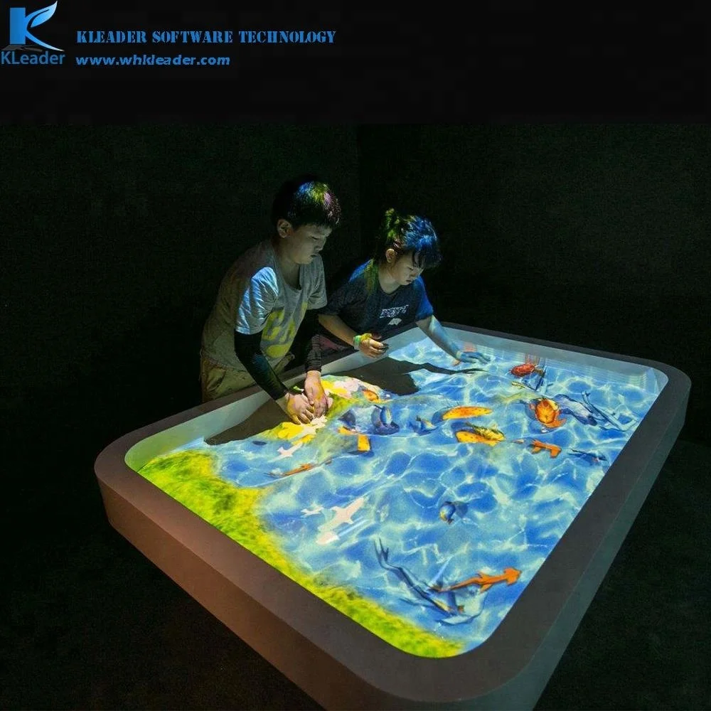 Amusement Park magic sand interactive sandbox interactive sand game sand art interactive projection indoor kids games