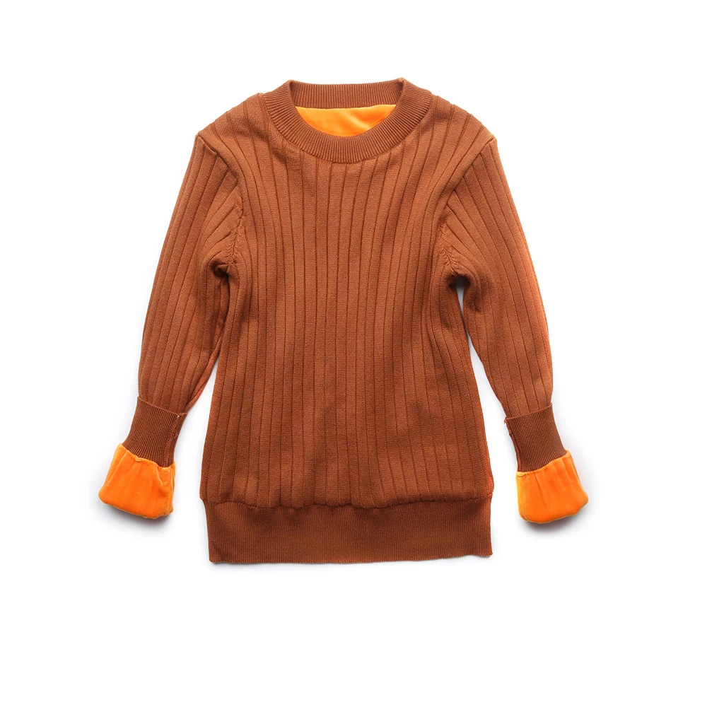 Round Neck Rib Knit Sweater, Lady Winter Sweater Made by Sweater Manufacturers