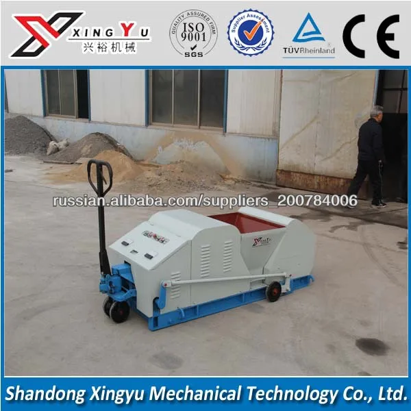 Concrete facade slab machine