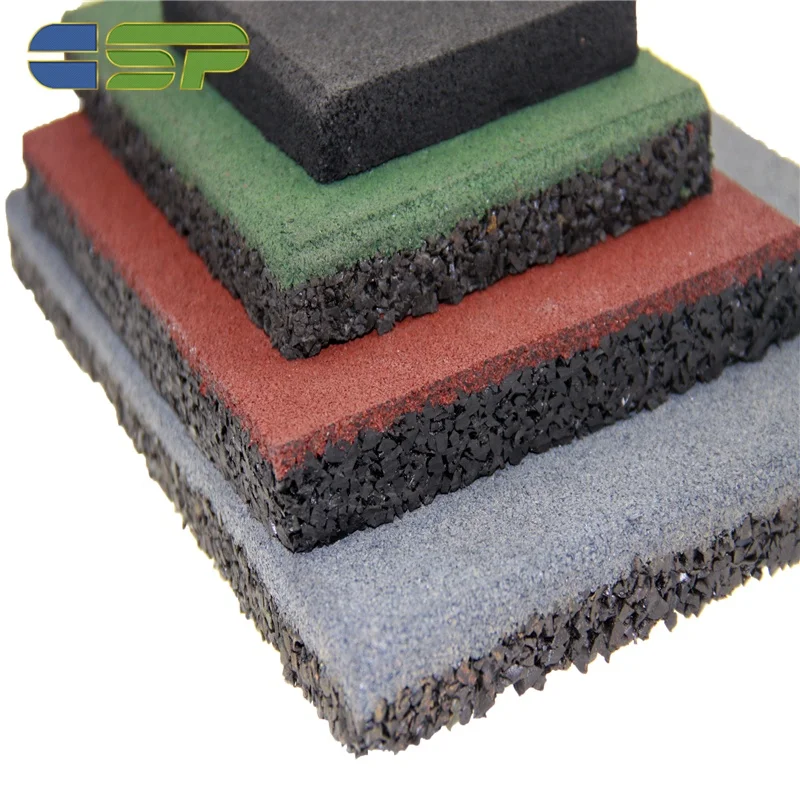 
Playground rubber floor tiles 25mm thick,green rubber floor tile 
