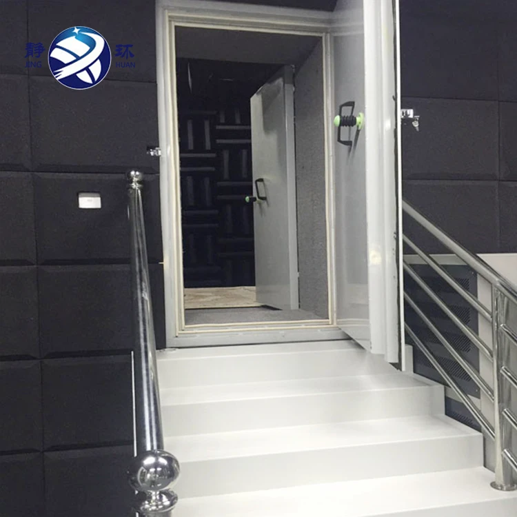 High Quality Metal Material Soundproof Interior Sliding Door / Acoustic Door