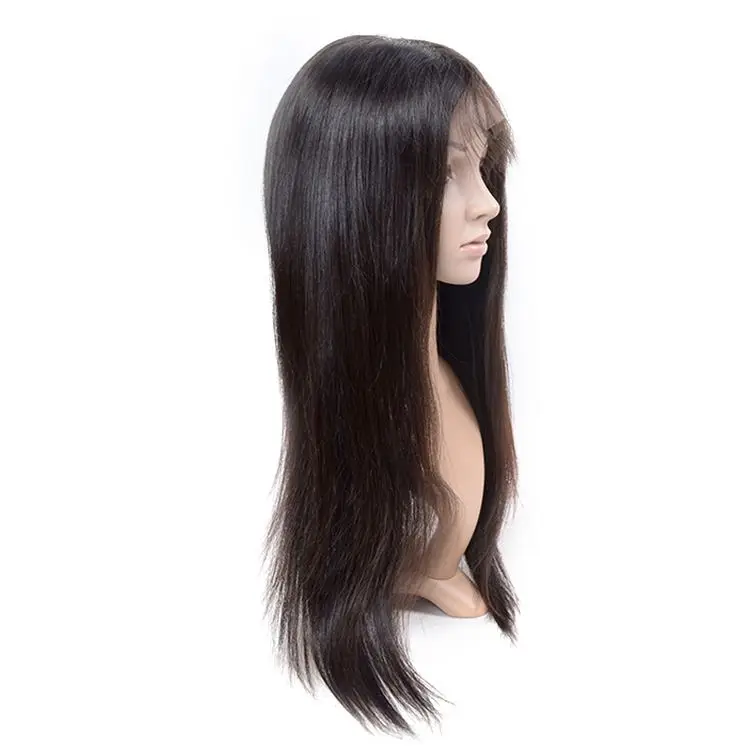 Большой запас дешевый короткий тонкий парик из корейских волос для мужчин