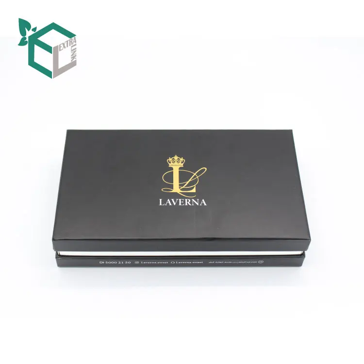 Luxury Top And Base Lid Cardboard Paper Long Wallet Packaging Box