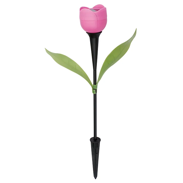 solar led garden light flowers