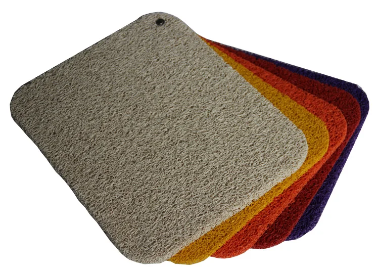 ECO friendly roll mat non backing pvc coil mat