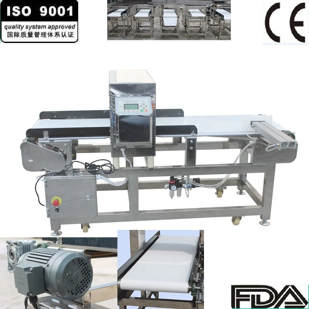 online food metal detector, food metal detector sausage JZD-366