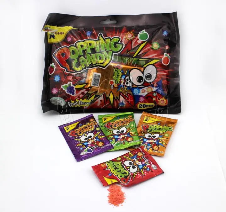 3g мешках чистый Popping Pop Rocks конфеты