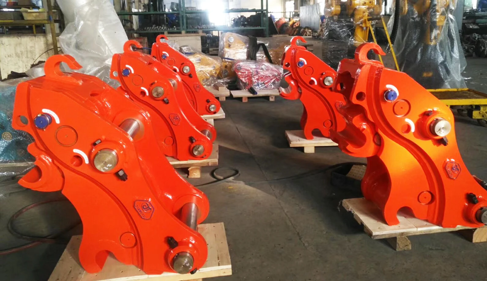 Excavator Attachments Hydraulic Quick Hitch Coupler for bobcat Digger Made in China