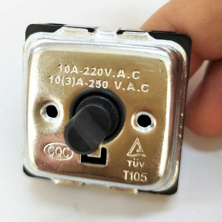 Tuowei band direct supply 13A powerful steel housing Item No.:B3400-124 5 Position 4 speed Heater Rotary Switch