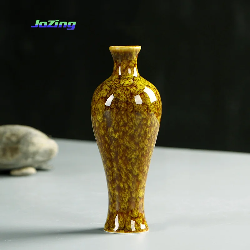 Chinese Style Classical Home Decor Fambe Ceramic Flower Vase