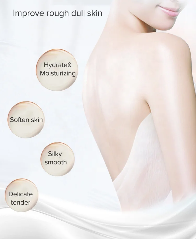 OEM anti dry dull skin aloe vera and goat milk moisturizing baby skin body cream for women