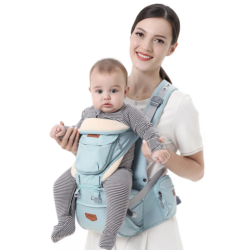
SUNVENO Baby Carrier Front Facing Sling Kangaroo Backpack Pouch Wrap Baby Hipseat baby carrier 
