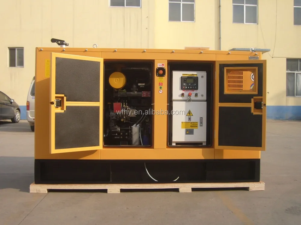 Soundproof diesel generator set 15kv